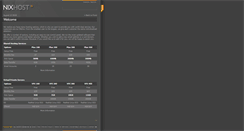 Desktop Screenshot of nixhost.net